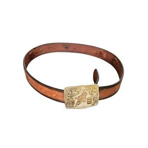 Leegin Leather Western Belt Brown